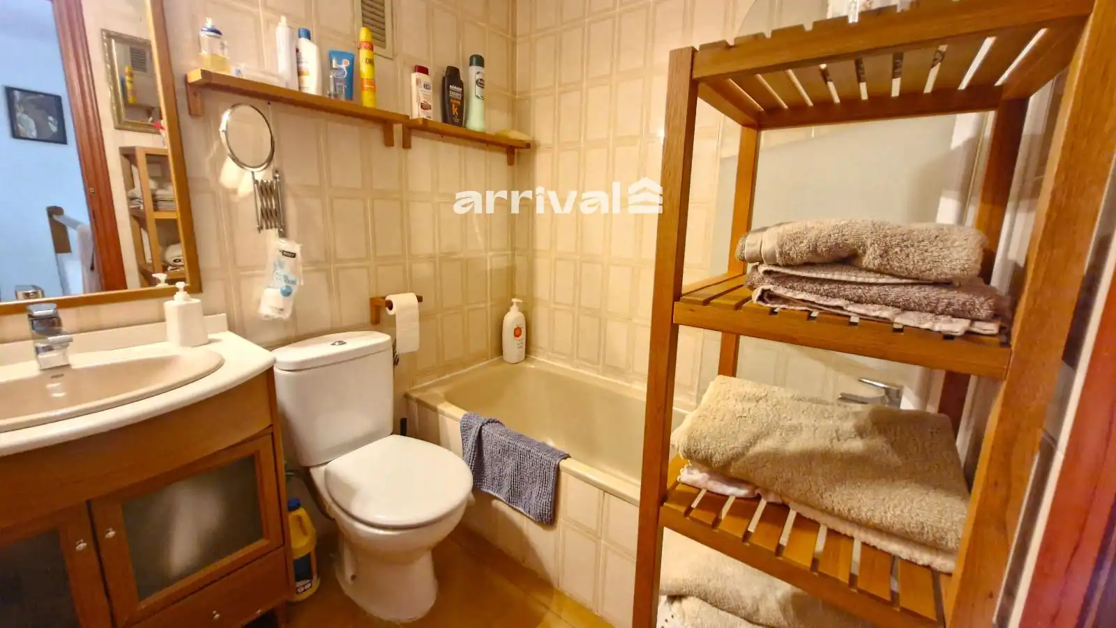 Baño de Casa adosada de alquiler en Valencia con Terraza, Piscina y Horno