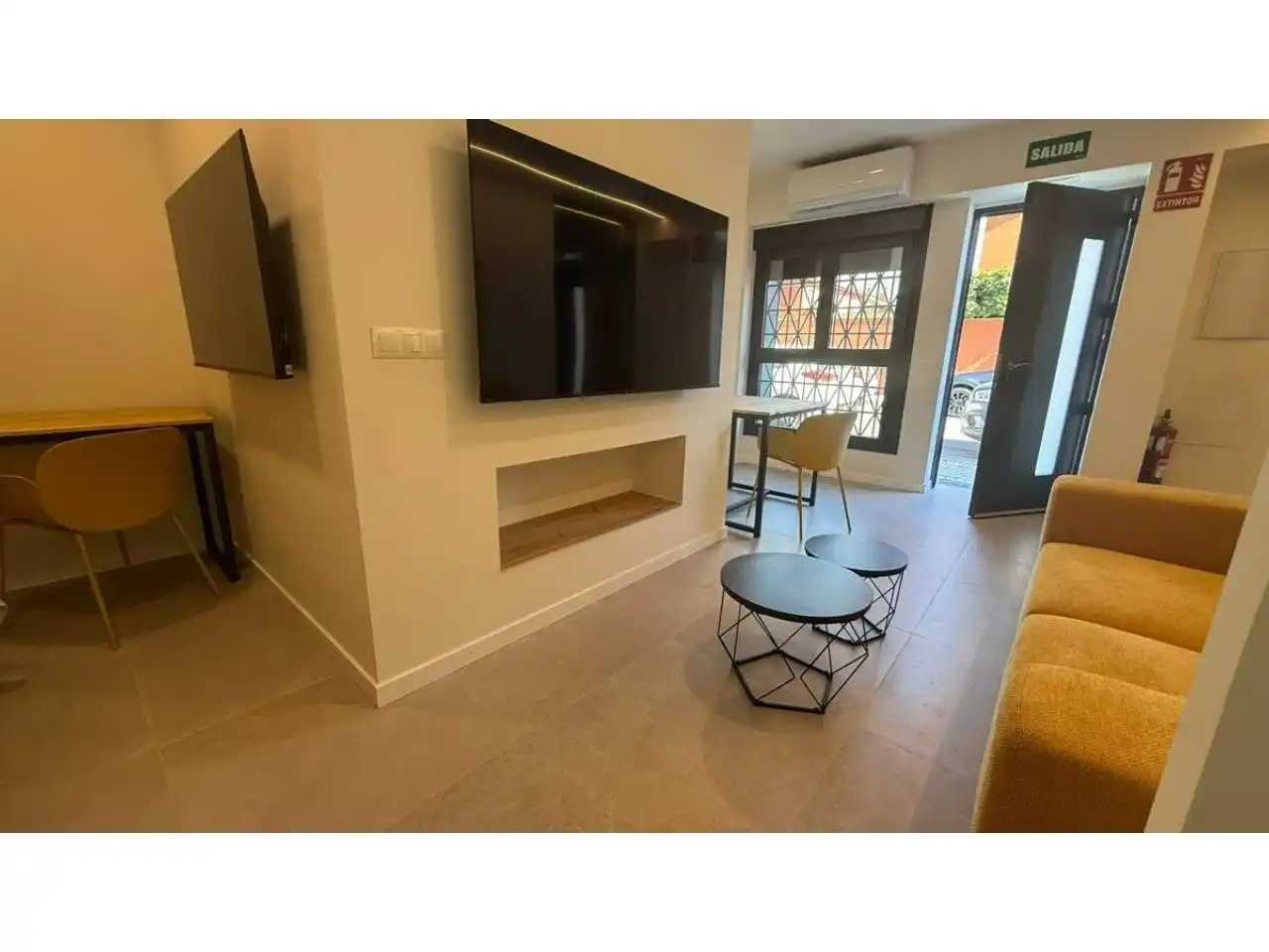 Wohnzimmer von Wohnung zum Verkauf in Sant Just Desvern mit Parkett und Möbliert