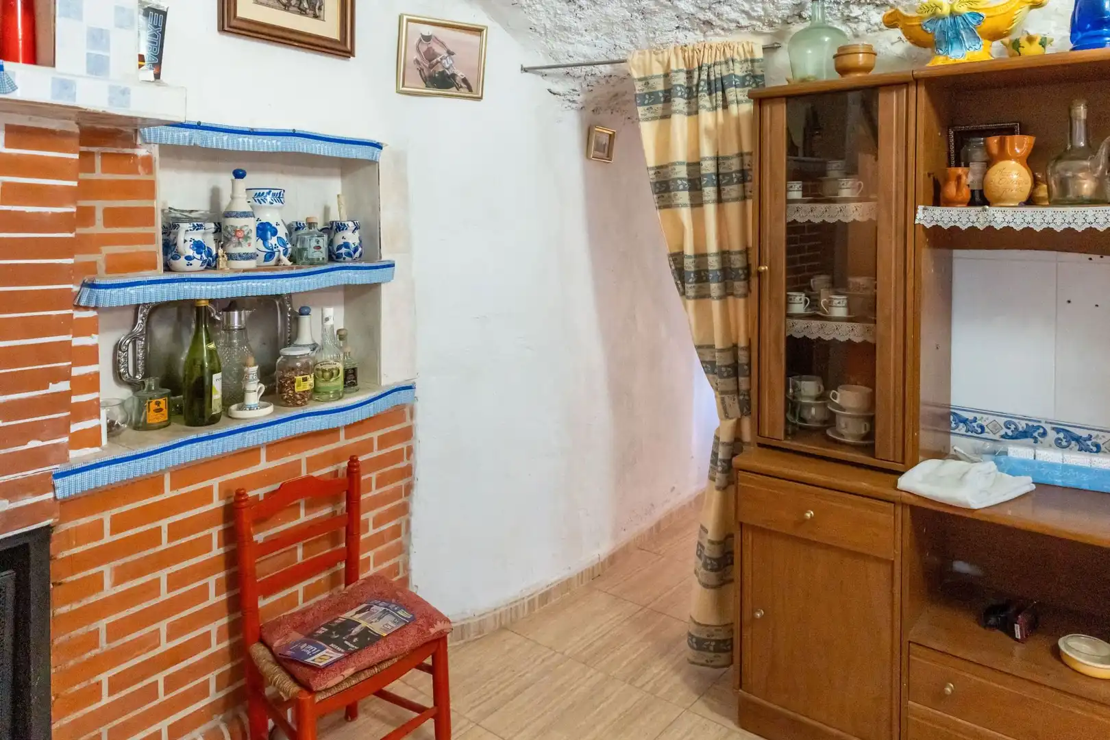 Cuina de Finca rústica en venda en Gor amb Moblat
