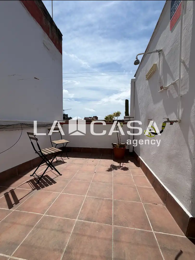 Terrace of Attic for sale in Badalona  with Heating and Terrace