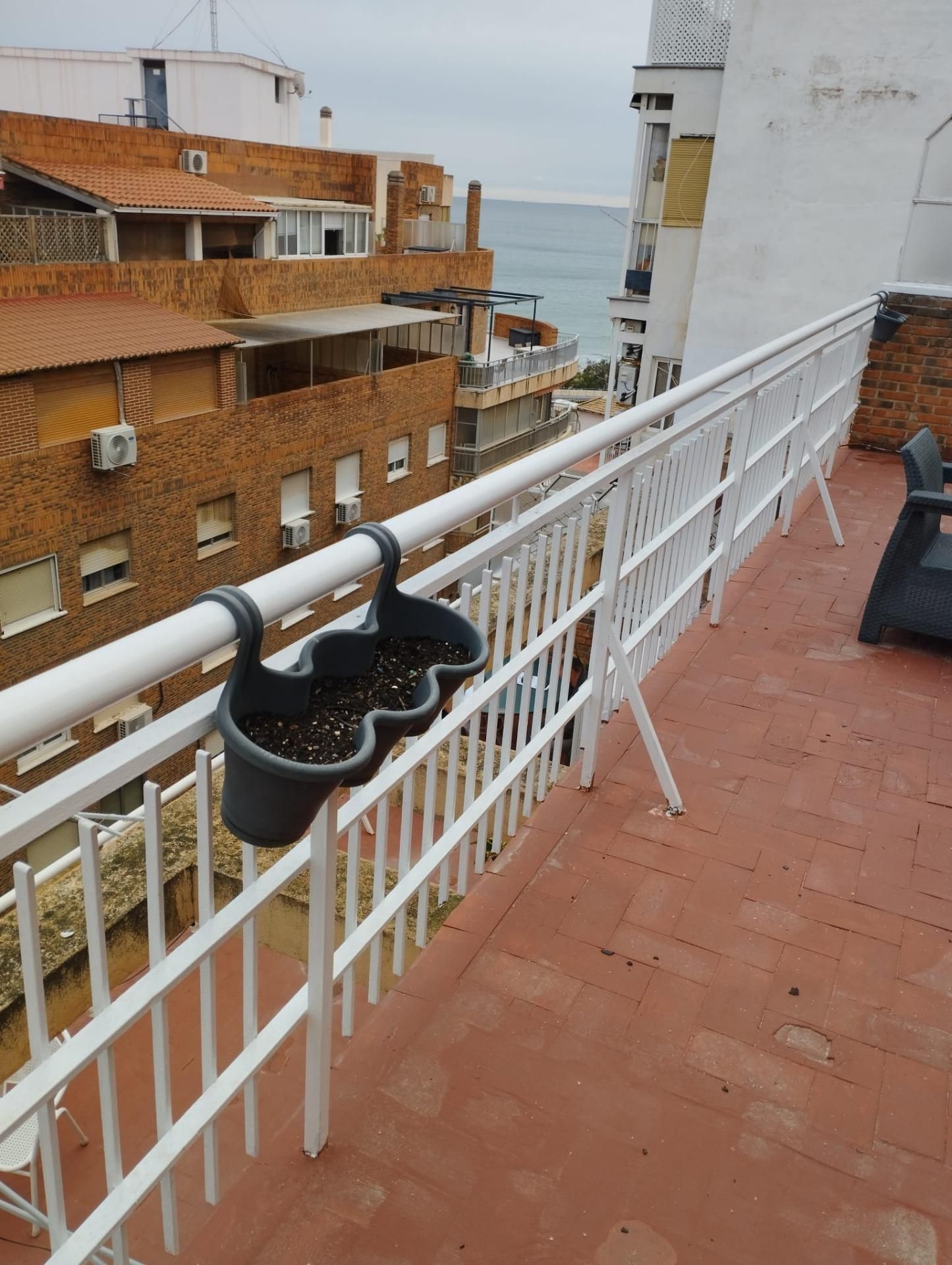 Balcony of Flat for rent in Alicante / Alacant  with Air Conditioner, Terrace and Furnished