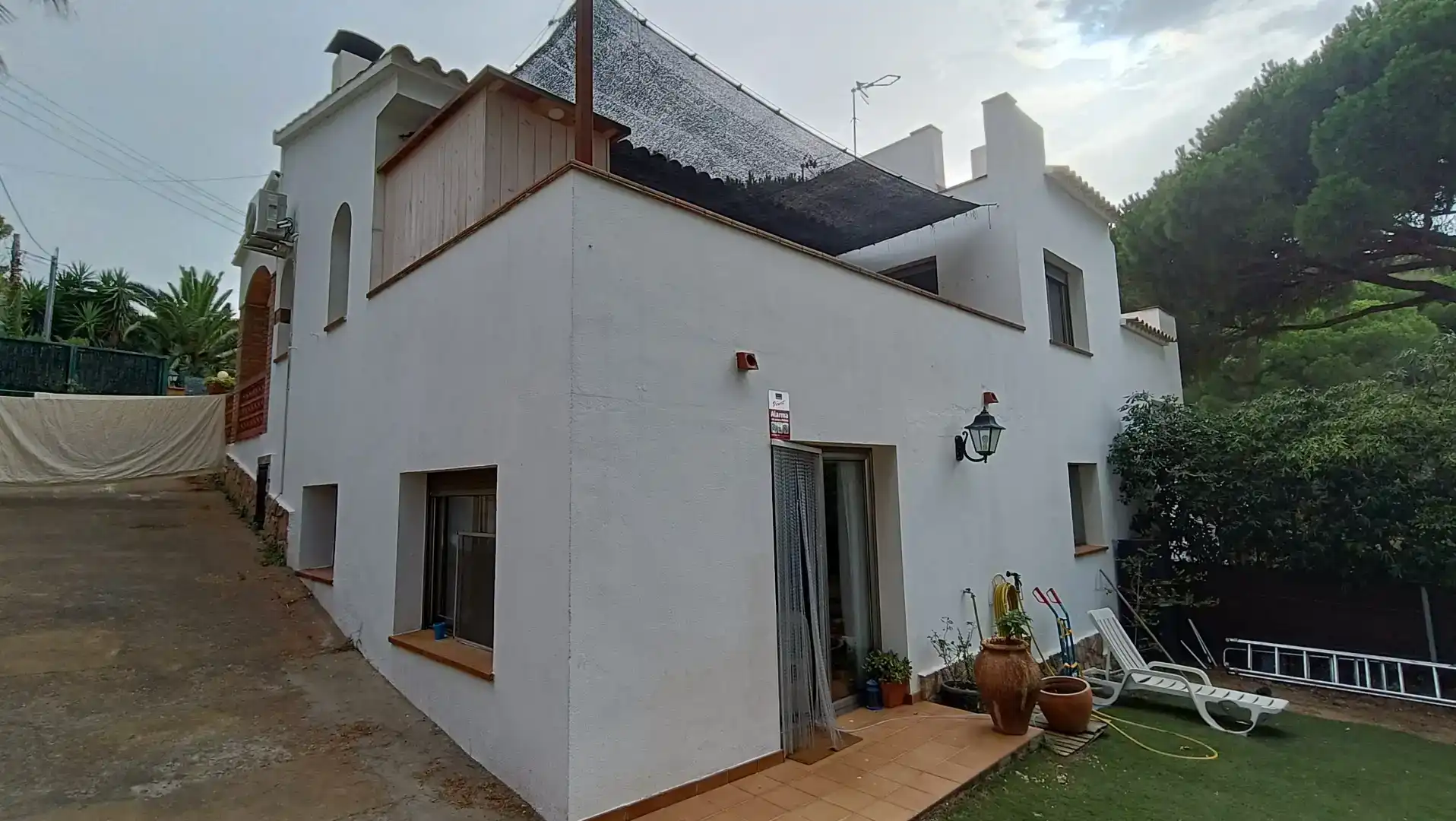 Vista exterior de Casa adosada en venta en Pals con Aire acondicionado, Piscina y Balcón
