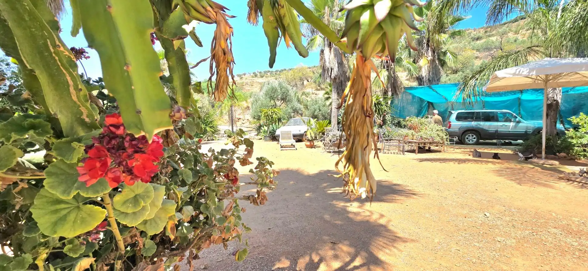 Jardí de Casa o xalet en venda en Guaro amb Aire condicionat, Jardí privat i Moblat