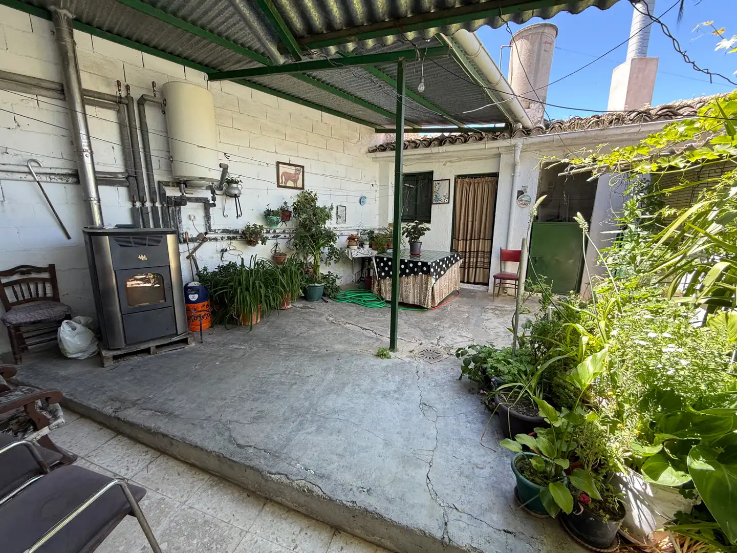 Terrassa de Casa o xalet en venda en Alcalá la Real amb Calefacció, Jardí privat i Terrassa