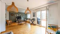 Living room of Single-family semi-detached to rent in  Madrid Capital  with Air Conditioner and Terrace