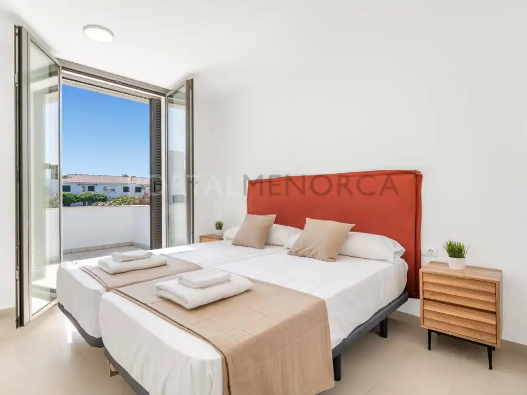 Dormitori de Casa o xalet en venda en Es Mercadal amb Jardí privat, Terrassa i Piscina