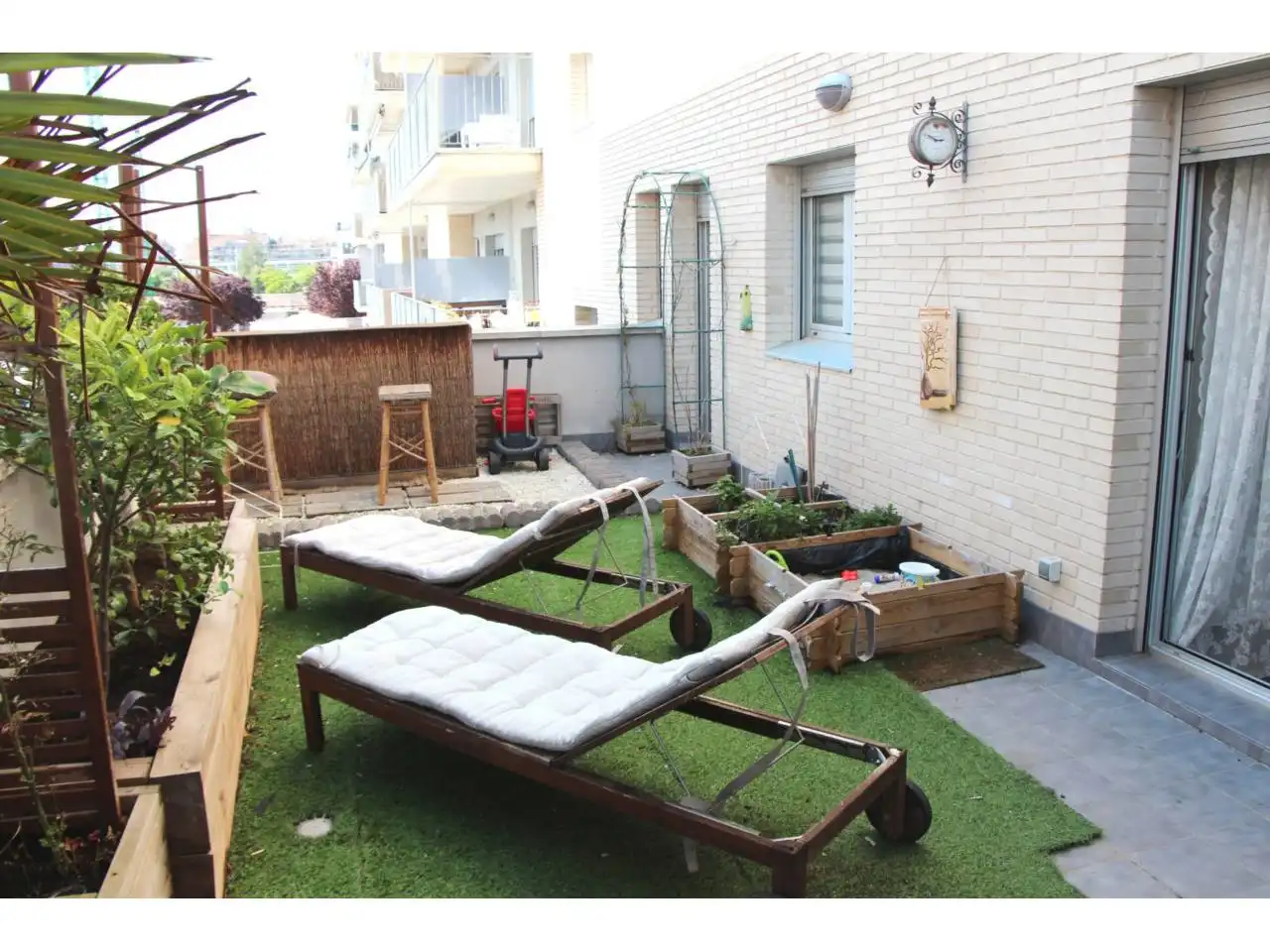 Terrasse von Wohnung zum Verkauf in Granollers mit Klimaanlage, Heizung und Terrasse