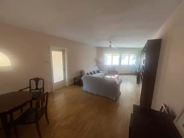 Wohnzimmer von Wohnung zur Miete in Sant Cugat del Vallès mit Klimaanlage, Heizung und Parkett