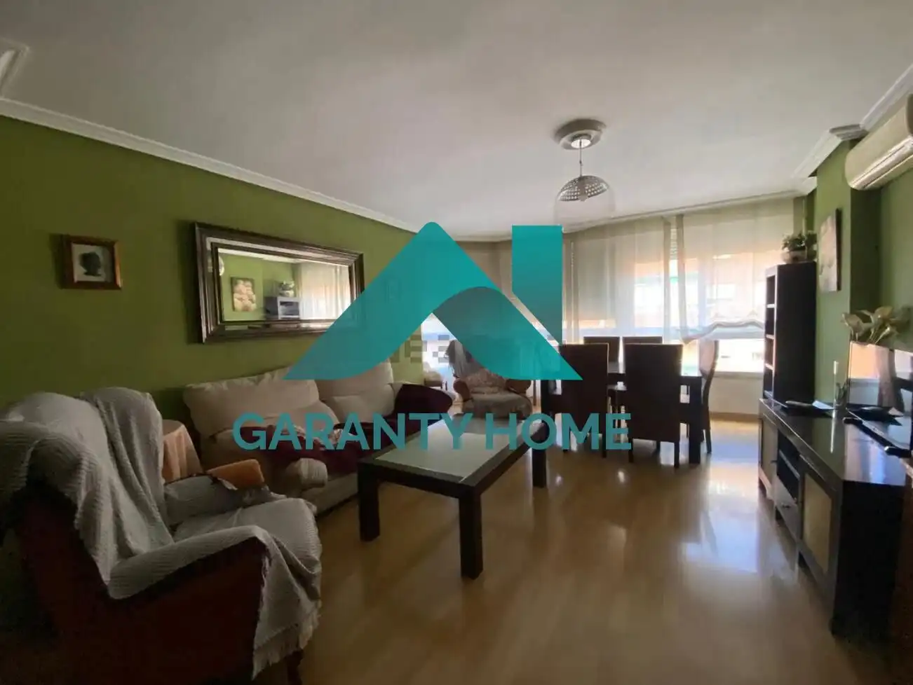 Living room of Flat for rent in Cáceres  with Air Conditioner and Furnished
