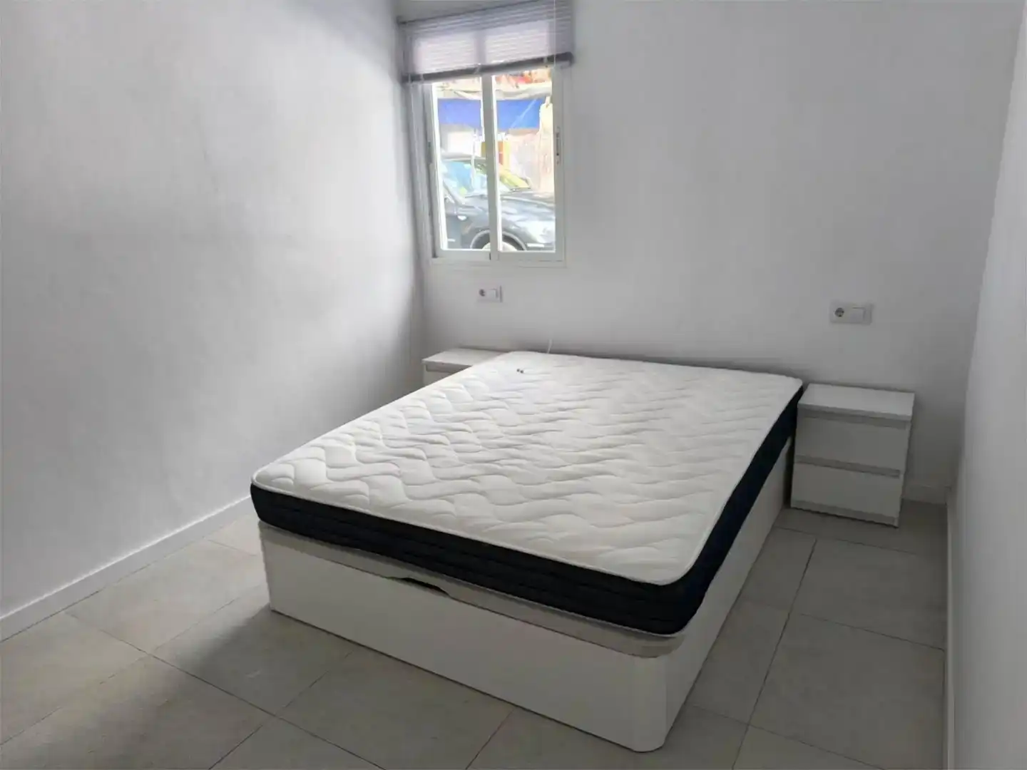Schlafzimmer von Erdgeschoss zur Miete in  Palma de Mallorca mit Klimaanlage, Privatgarten und Möbliert