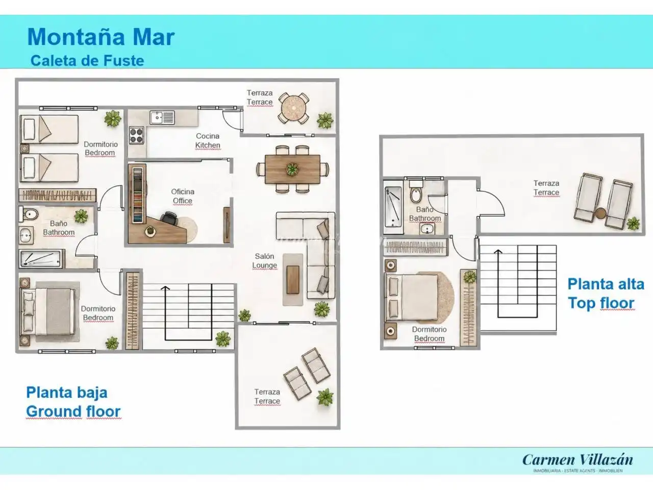 Duplexes for sale in Antigua  with Terrace, Furnished and Balcony
