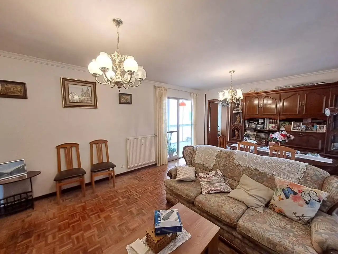Wohnzimmer von Wohnung zum Verkauf in Burgos mit Heizung und Terrasse
