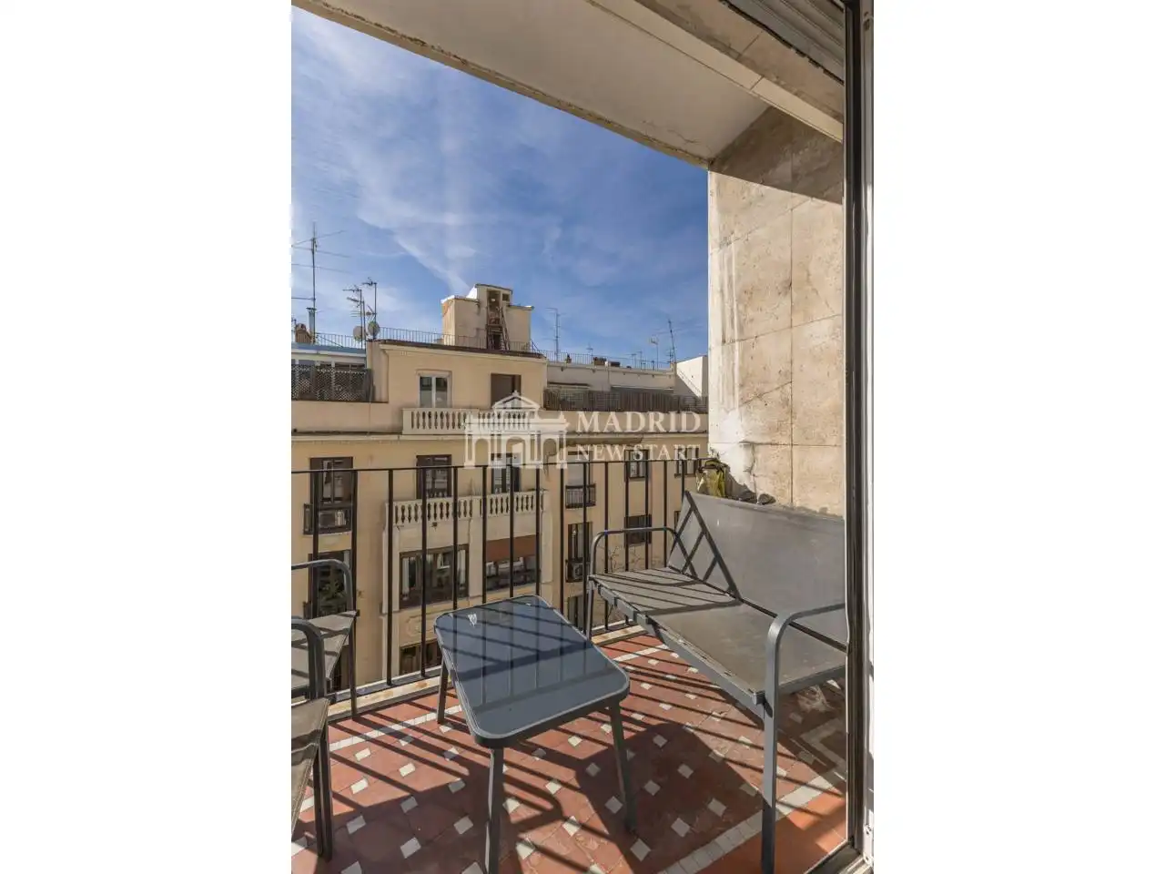 Terrasse von Wohnung zum Verkauf in Madrid mit Klimaanlage und Heizung