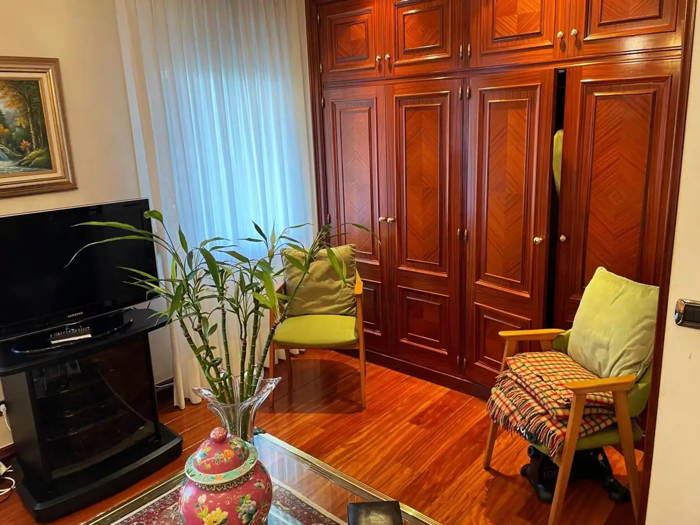 Sala de estar de Piso en venta en Getxo  con Calefacción, Terraza y Trastero