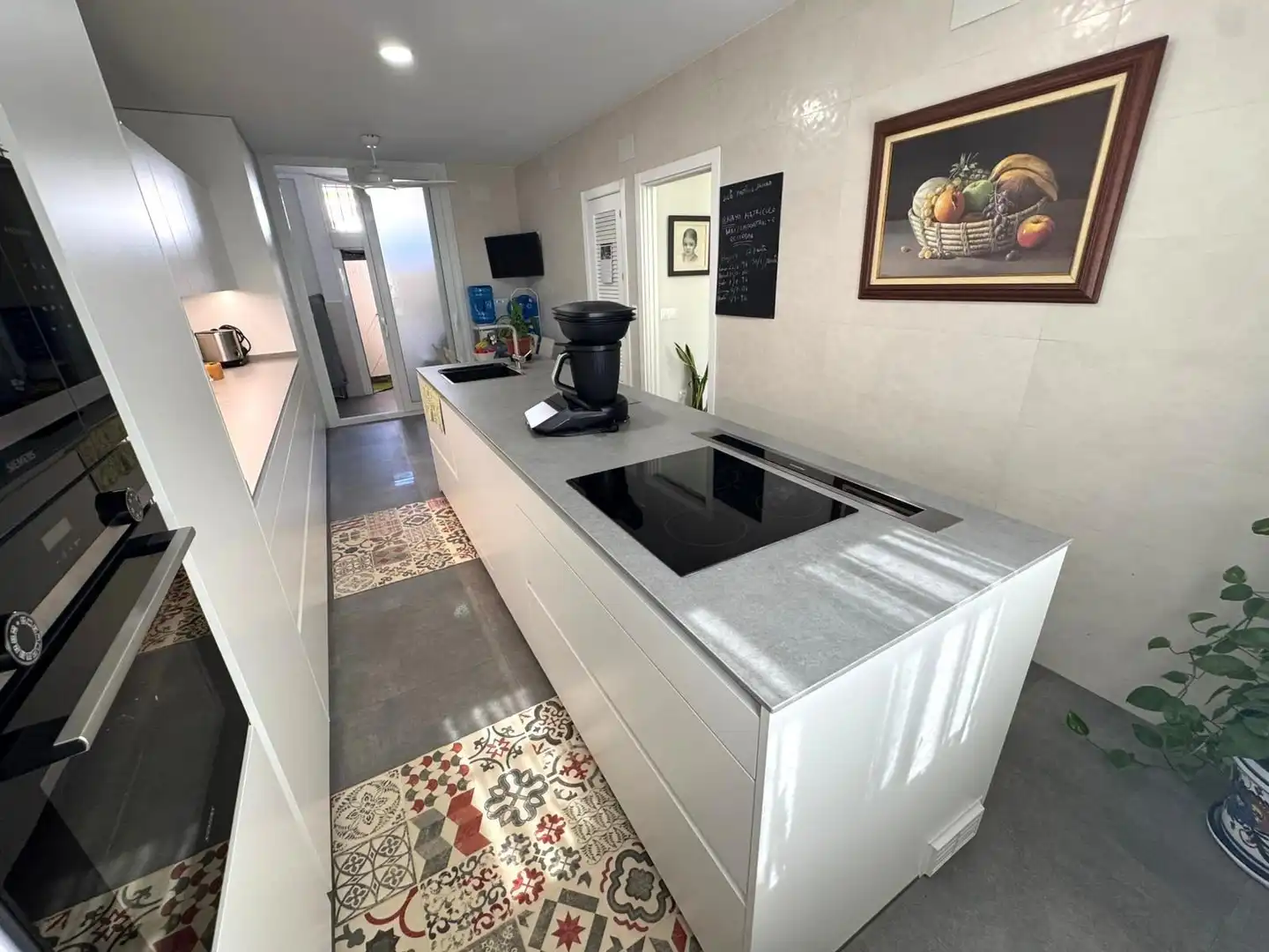 Cuina de Casa o xalet en venda en El Portil amb Aire condicionat i Moblat