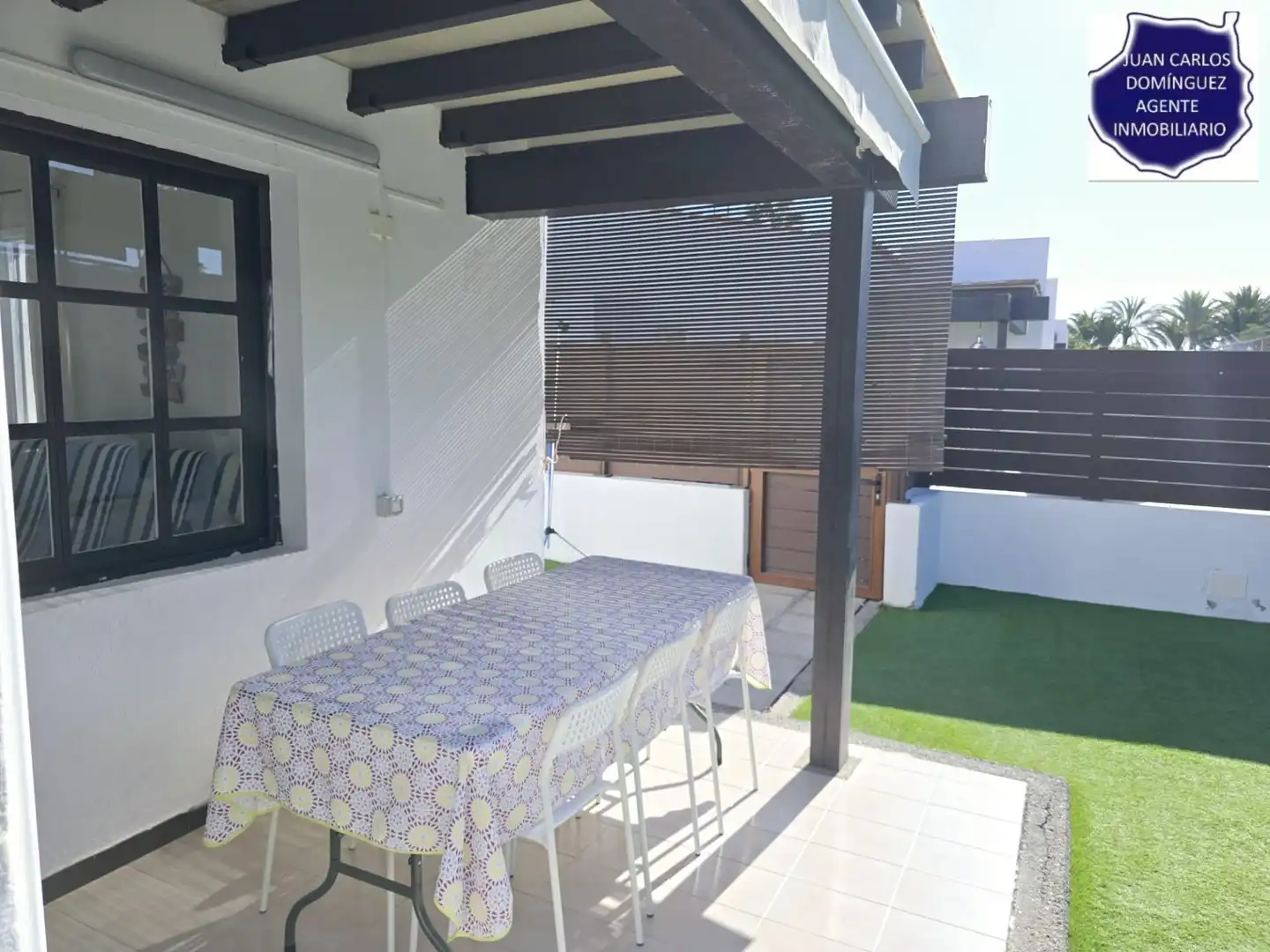 Terrasse von Haus oder Chalet zur Miete in San Bartolomé de Tirajana mit Privatgarten, Terrasse und Möbliert