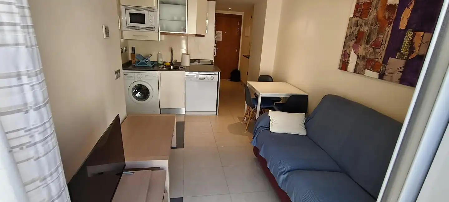 Sala d'estar de Pis de lloguer en Puerto Rey