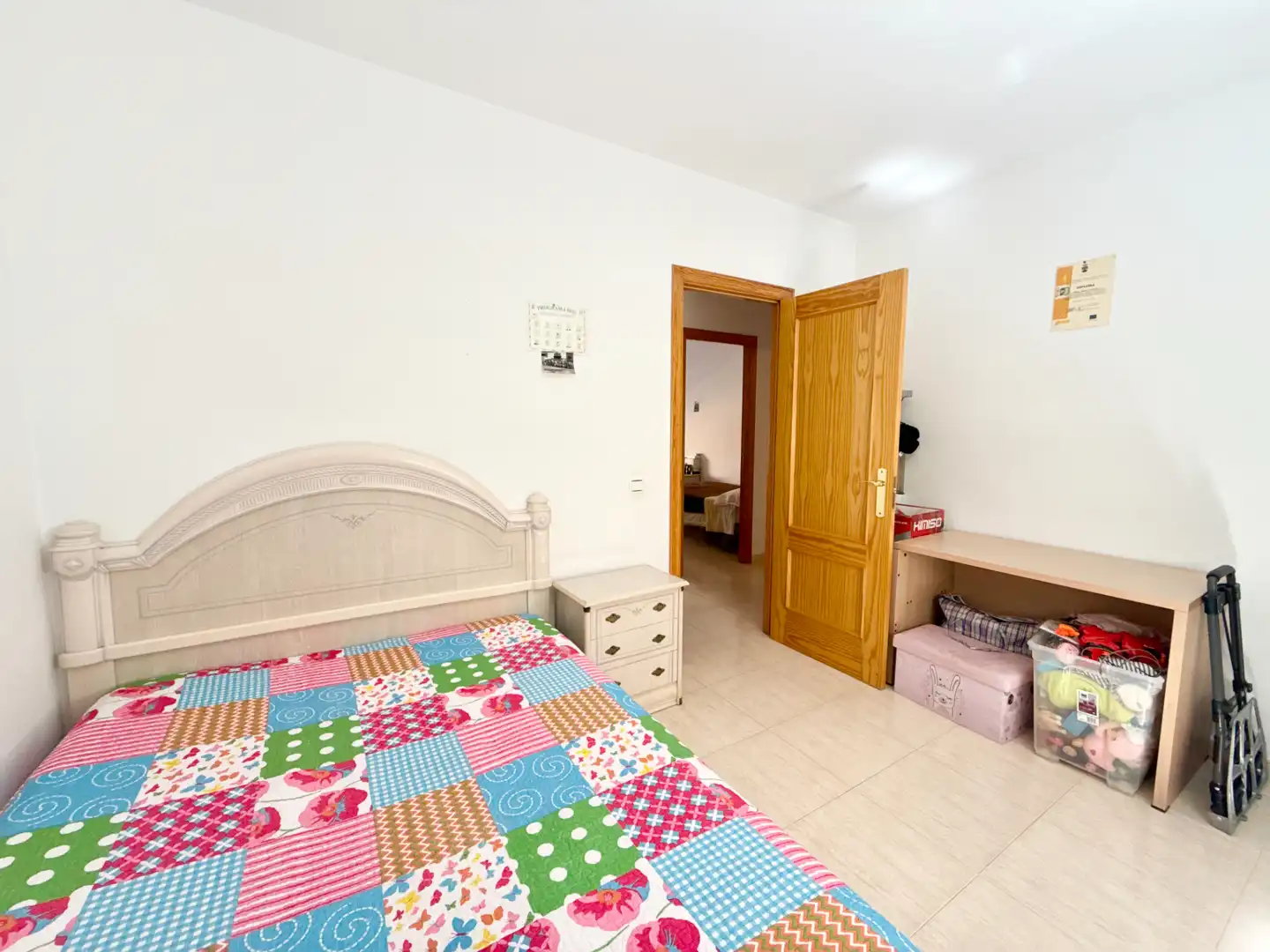 Bedroom of Flat for sale in Roquetas de Mar  with Terrace and Furnished