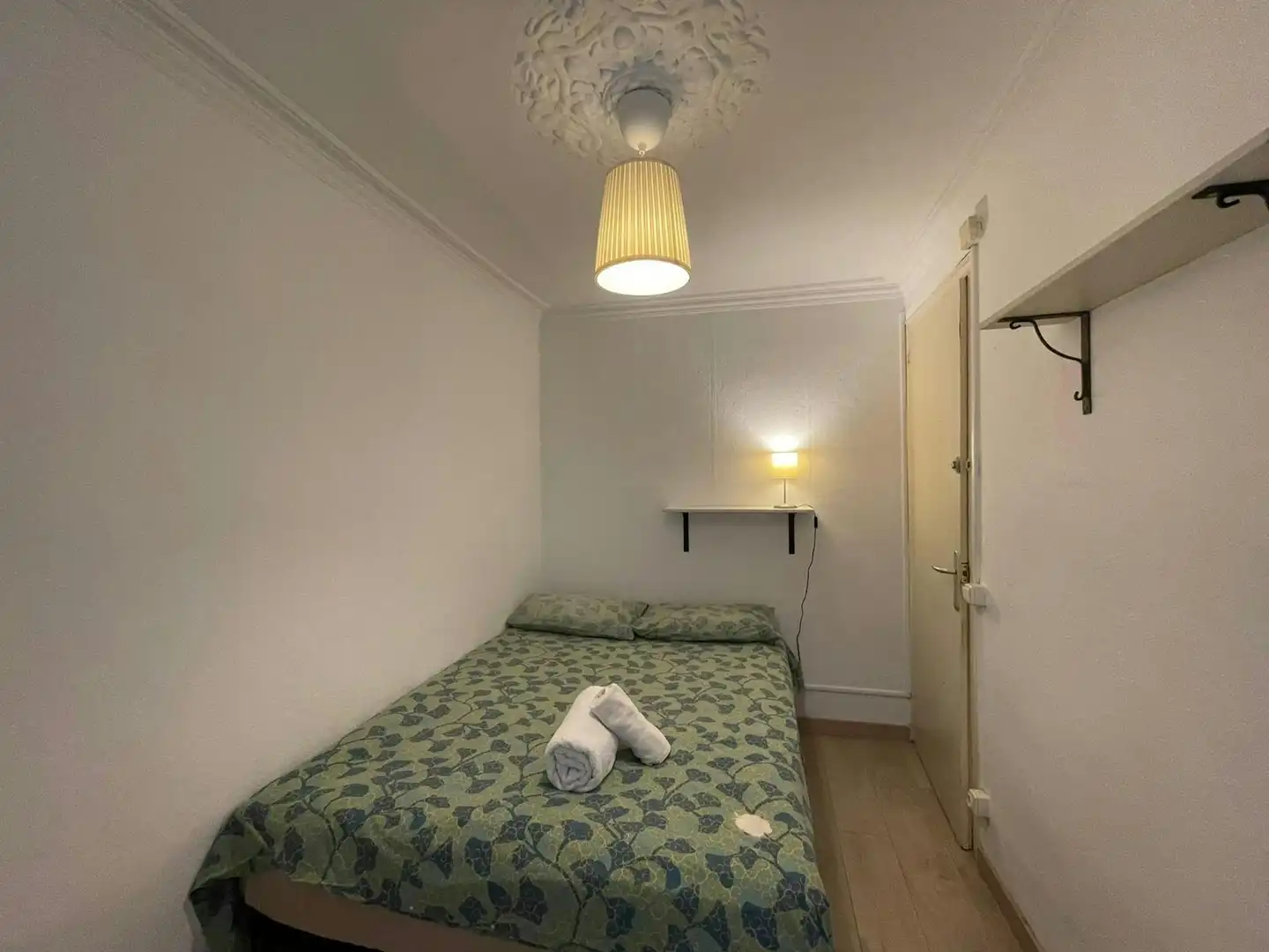 Schlafzimmer von Wohnung zur untervermieten in Barcelona mit Heizung, Möbliert und Waschmaschine