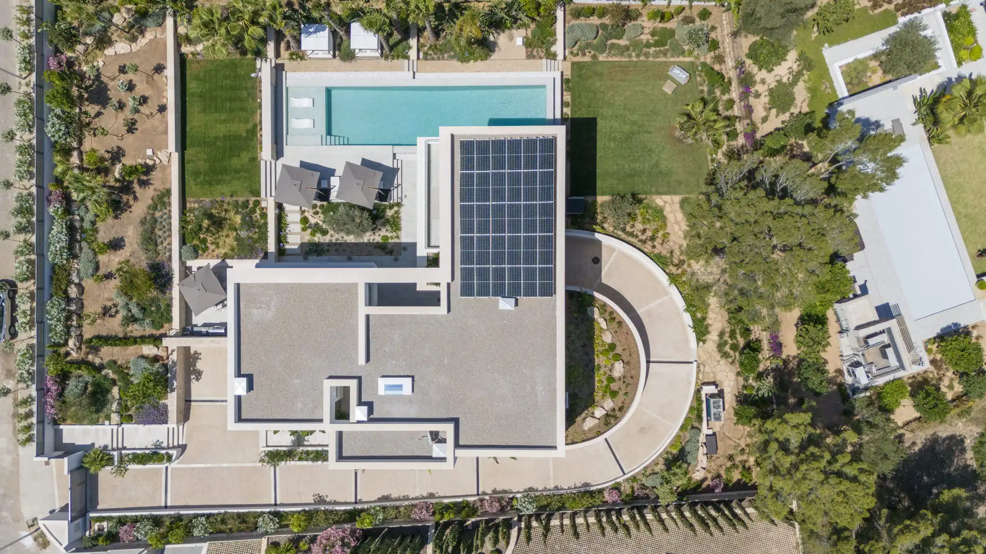 Exterior view of Houses for sale in Calvià  with Air Conditioner, Heating and Parquet flooring