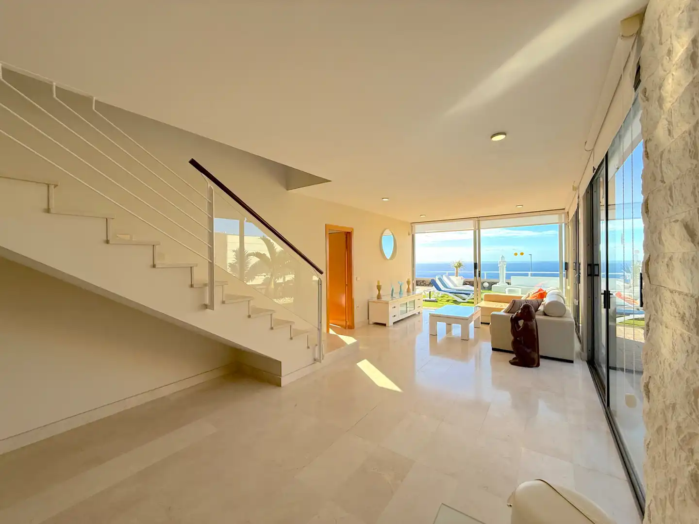 Sala de estar de Casa o chalet de alquiler en Santa Cruz de Tenerife con Aire acondicionado, Jardín privado y Parquet