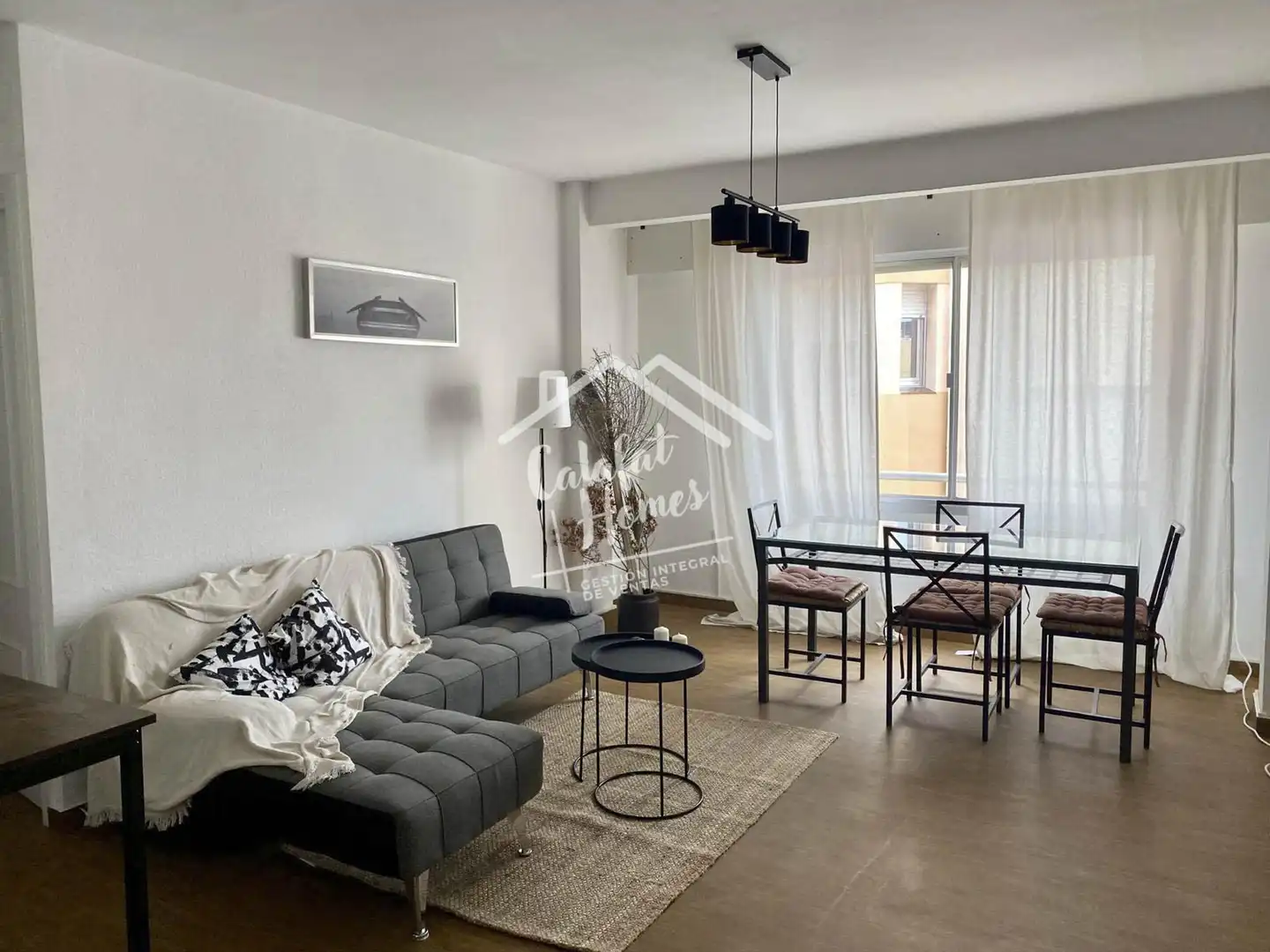 Wohnzimmer von Wohnung zum Verkauf in L'Ametlla de Mar  mit Klimaanlage und Mikrowelle