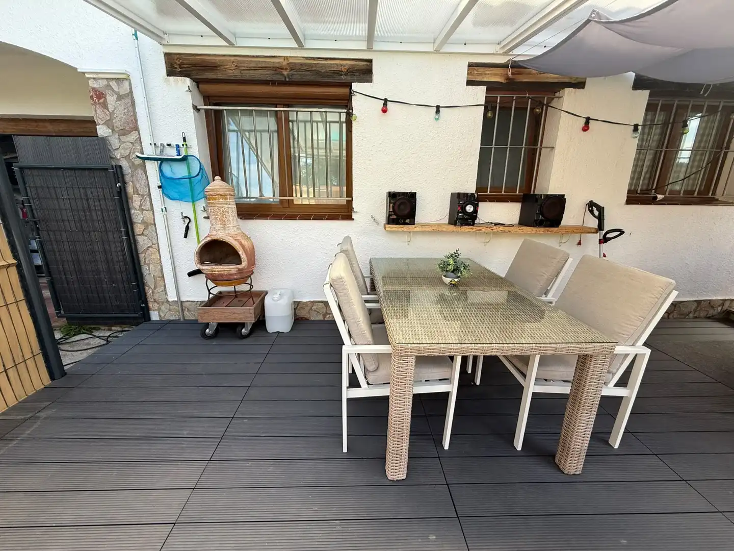 Terraza de Casa o chalet en venta en Caldes de Malavella con Calefacción, Jardín privado y Terraza