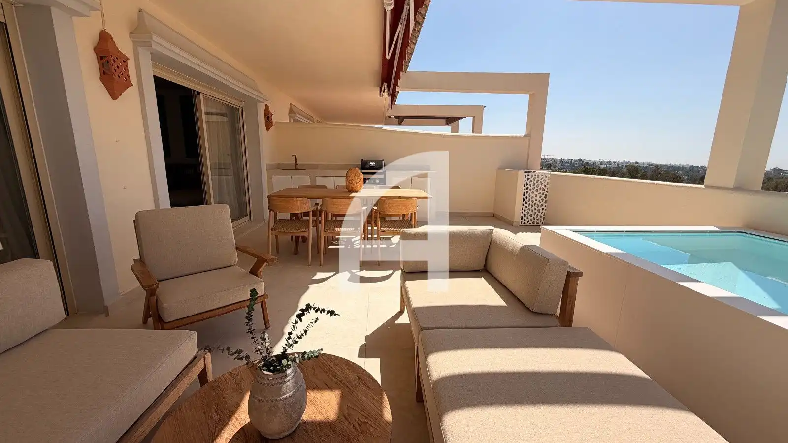 Terraza de Piso en venta en Marbella con Aire acondicionado, Calefacción y Terraza