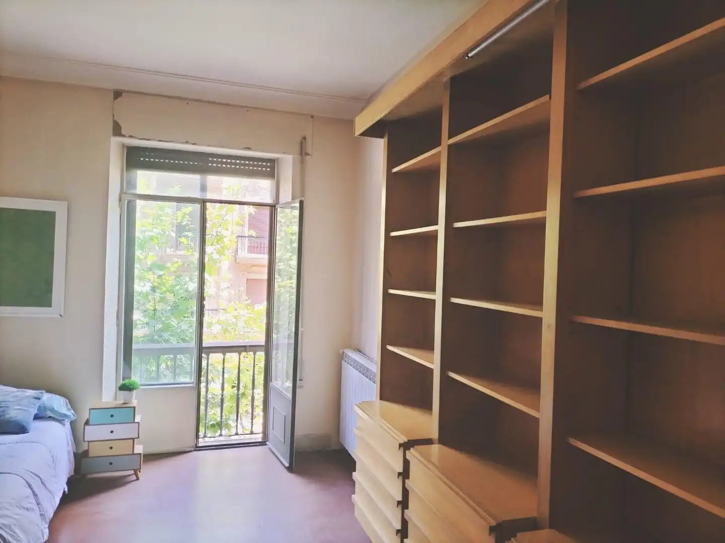 Bedroom of Flat for rent in Salamanca  with Heating, Furnished and Balcony