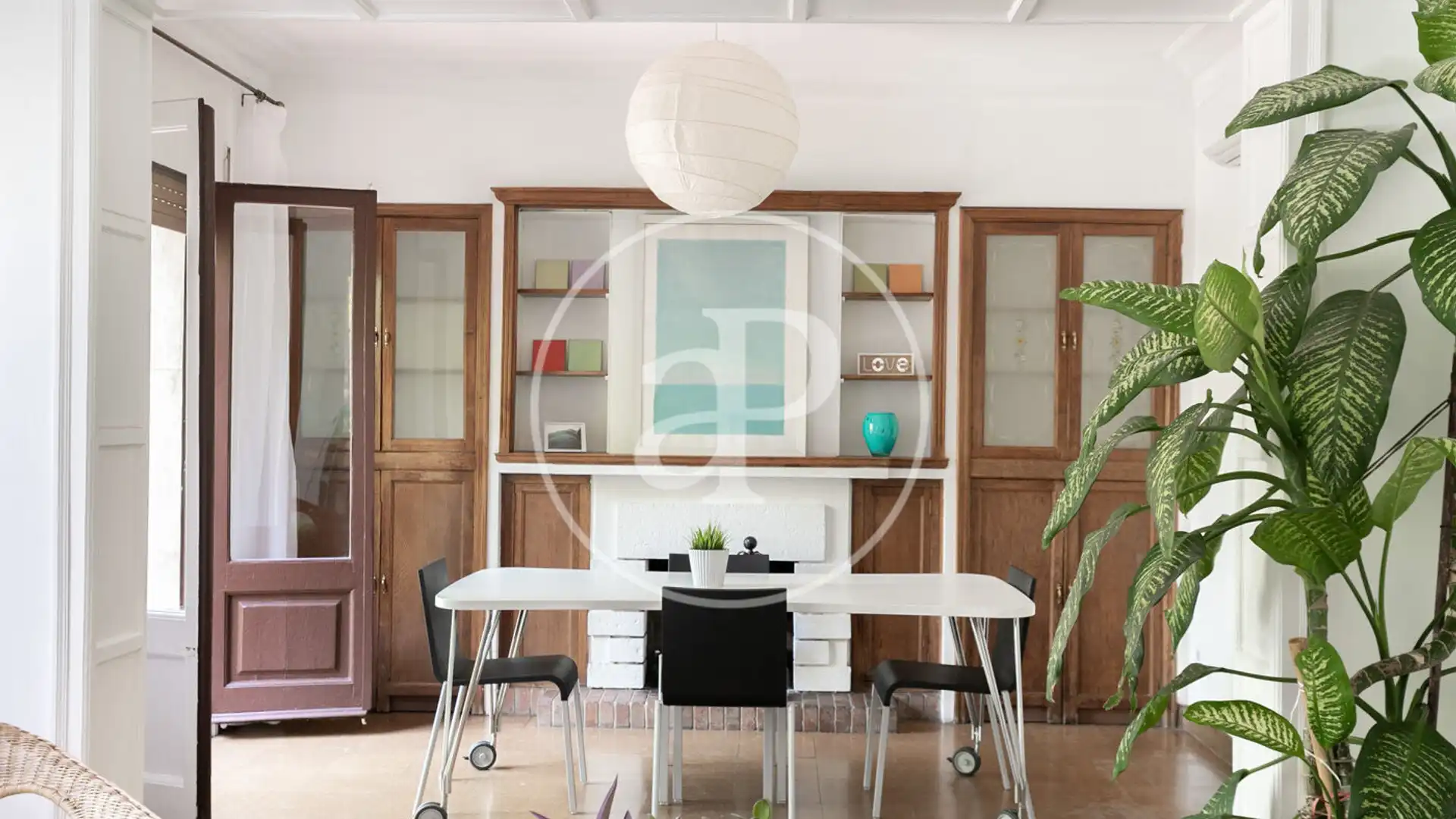 Dining room of Flat for sale in  Barcelona Capital  with Air Conditioner, Heating and Terrace