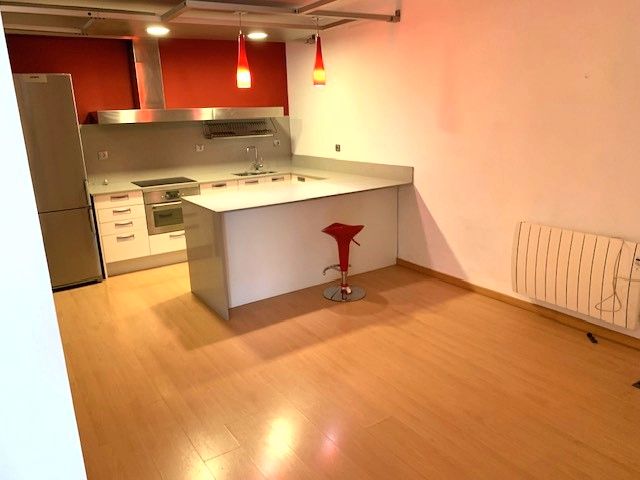 Kitchen of Flat for sale in Badalona  with Heating, Parquet flooring and Storage room