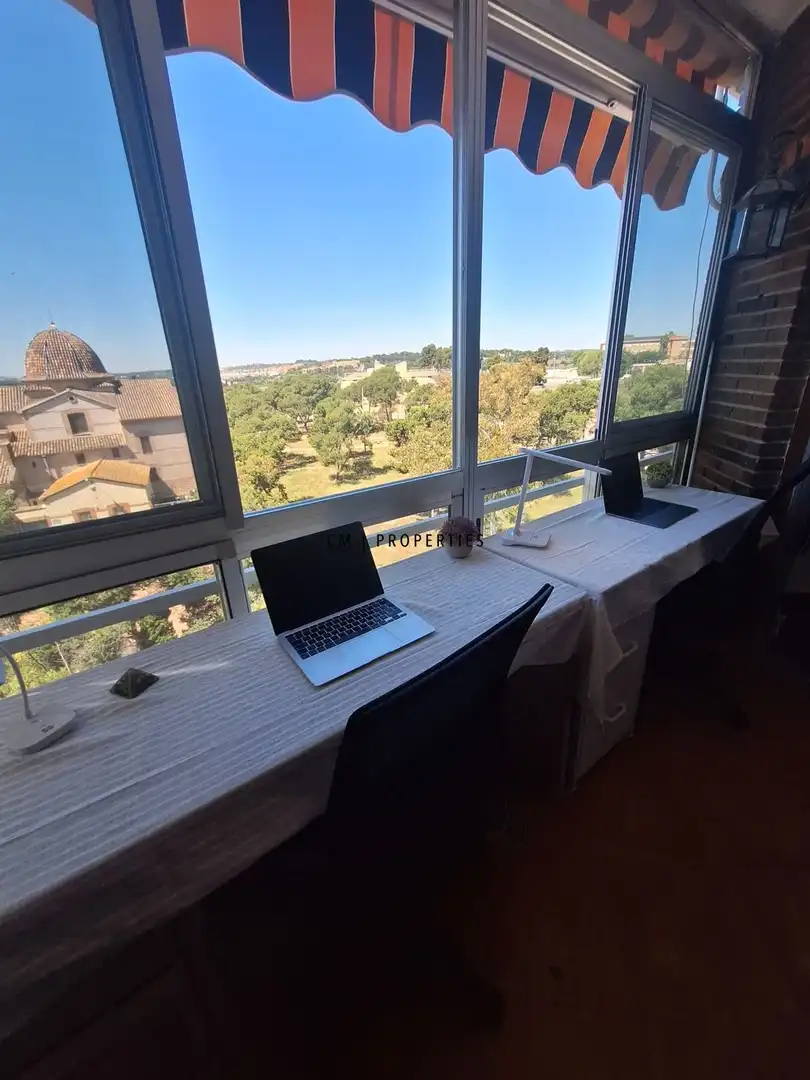 Terrasse von Wohnung zur Miete in Moncada mit Klimaanlage, Heizung und Terrasse