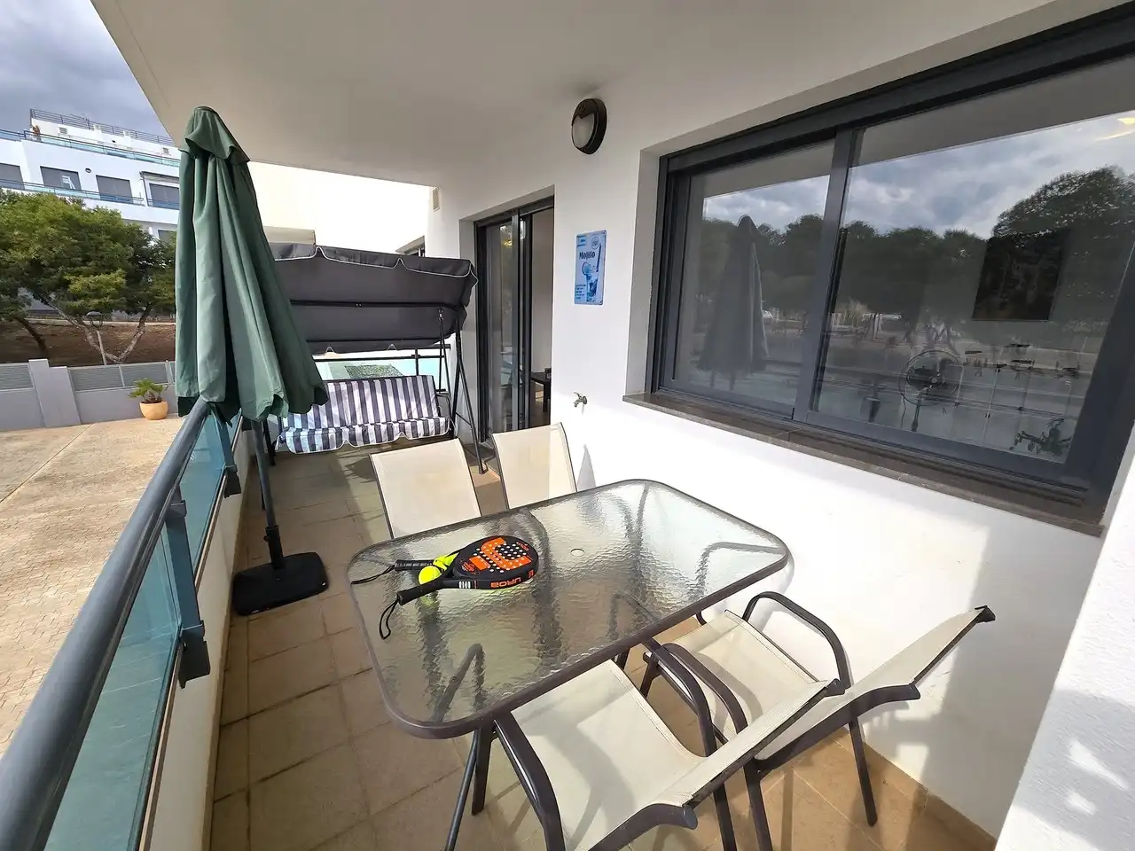 Terraza de Apartamento en venta en Garrucha con Aire acondicionado, Terraza y Piscina
