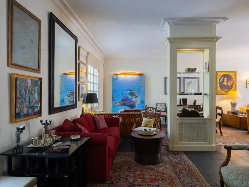 Sala de estar de Casa o chalet en venta en Madrid con Balcón
