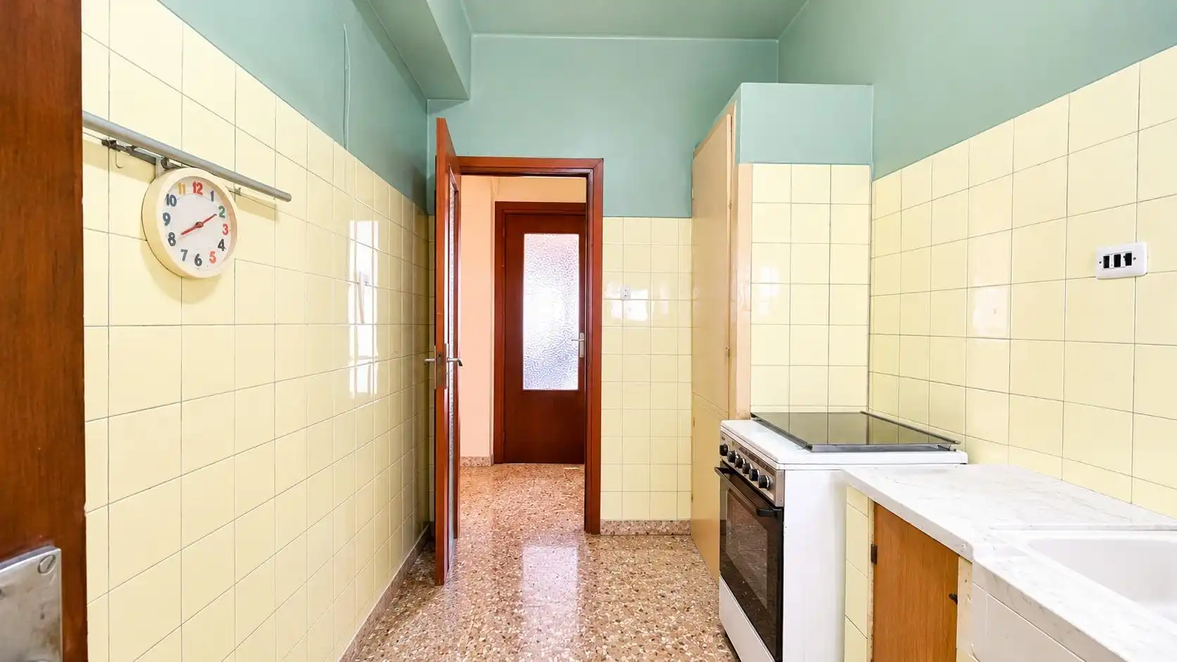 Küche von Wohnung zum Verkauf in Carlet mit Balkon