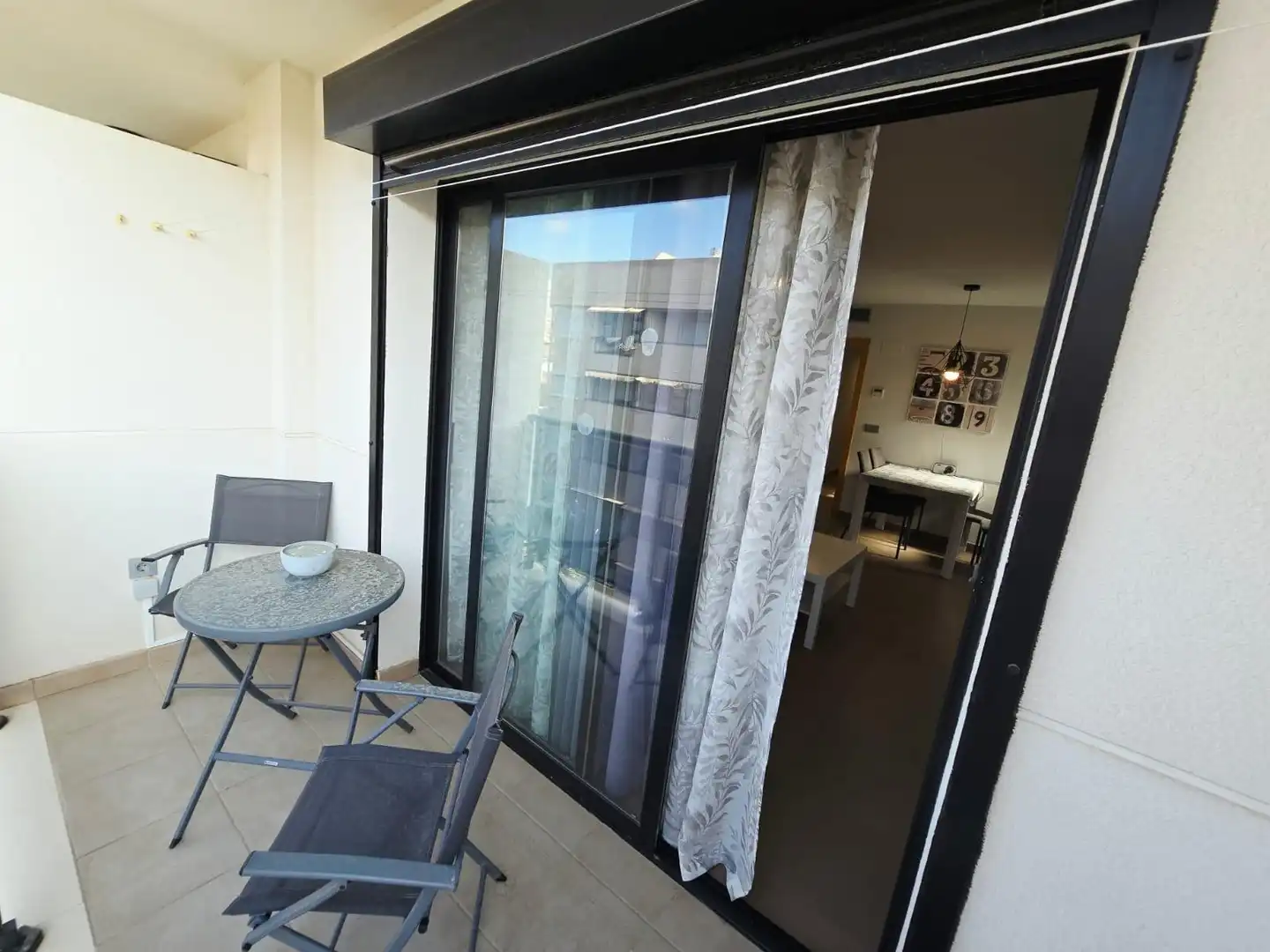 Balcony of Apartments for sale in Benidorm  with Air Conditioner, Terrace and Furnished