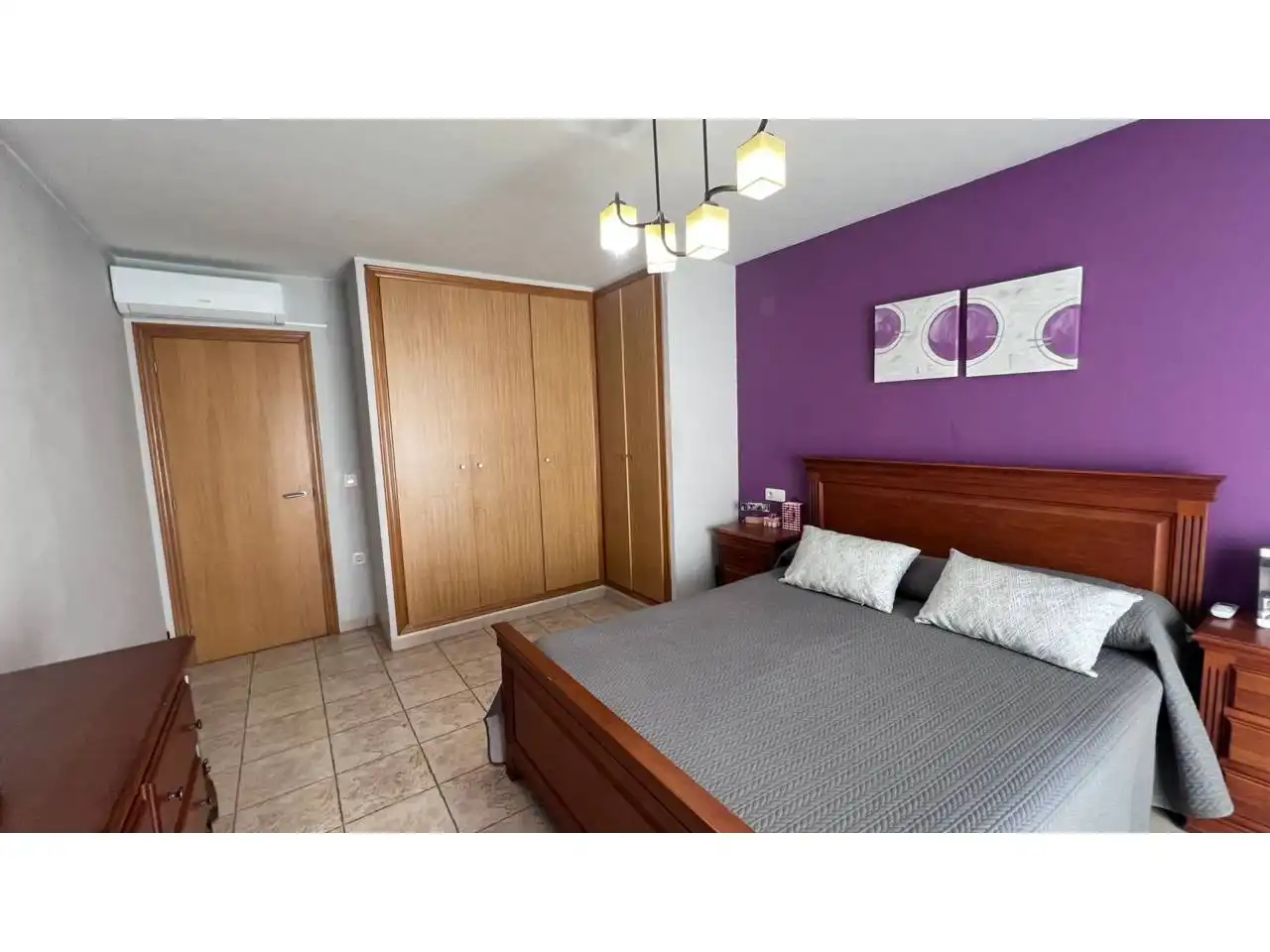 Bedroom of Detached homes for sale in Almazora / Almassora  with Air Conditioner, Terrace and Swimming Pool