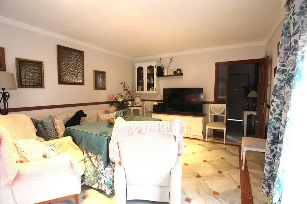 Living room of Houses for sale in Jerez de la Frontera  with Air Conditioner, Private garden and Terrace