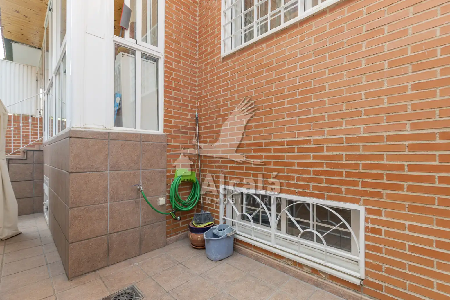 Garden of Houses for sale in Alcalá de Henares  with Air Conditioner, Heating and Parquet flooring