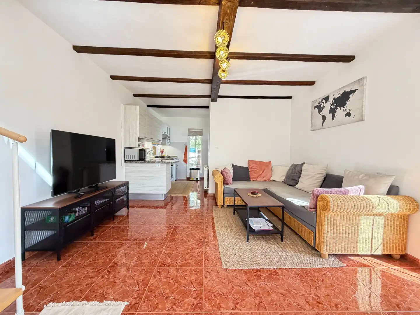Sala d'estar de Casa o xalet en venda en Icod de los Vinos amb Calefacció i Moblat
