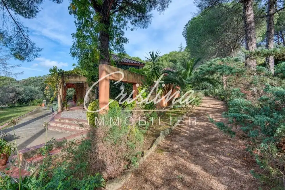 Vista exterior de Casa o chalet en venta en Santa Cristina d'Aro con Calefacción, Jardín privado y Terraza