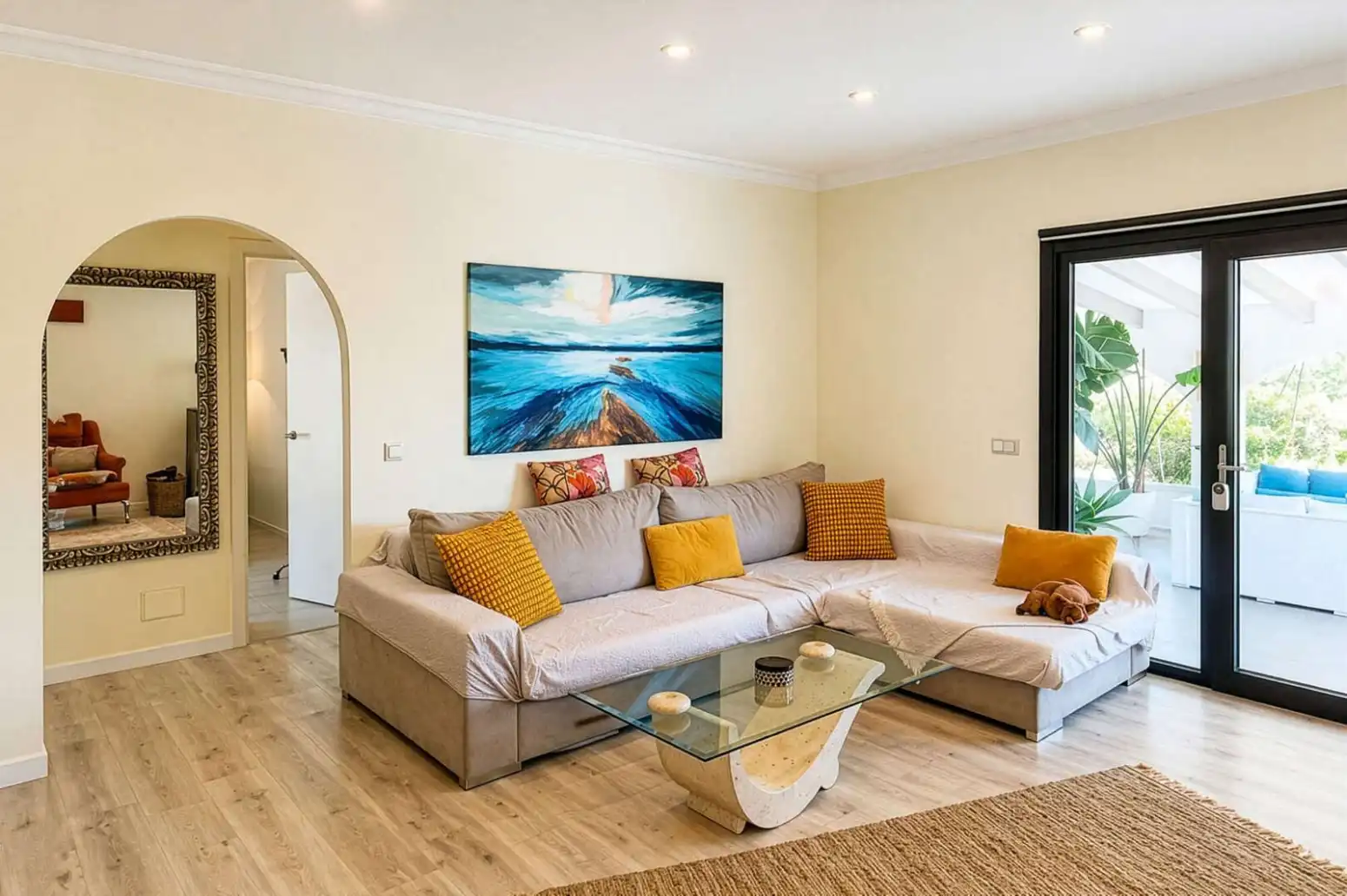 Sala de estar de Casa o chalet en venta en Sineu con Aire acondicionado, Calefacción y Terraza