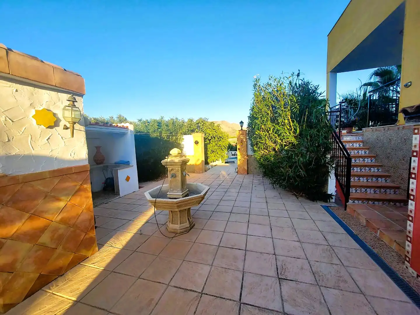 Terraza de Casa o chalet en venta en Calasparra con Jardín privado y Piscina