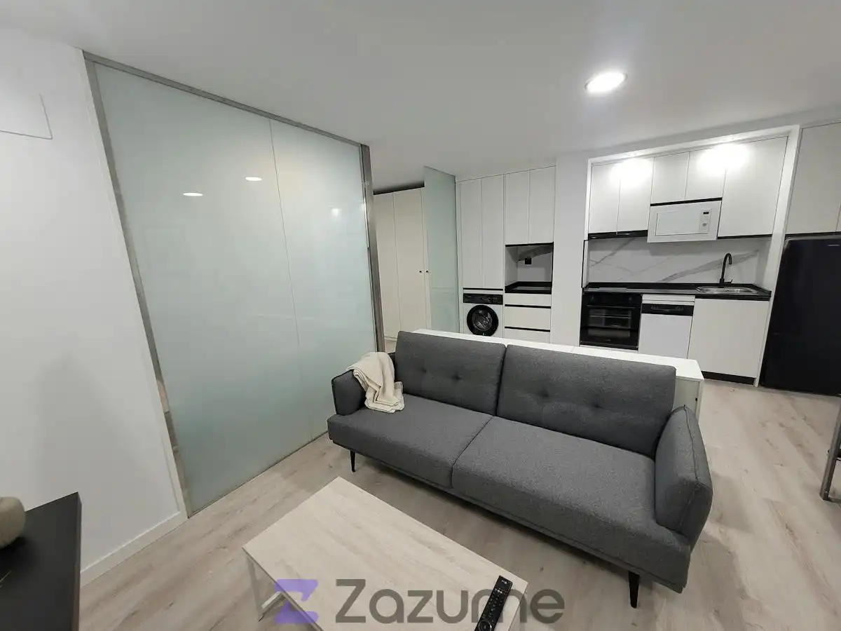 Sala de estar de Apartamento de alquiler en Cuéllar, Segovia
