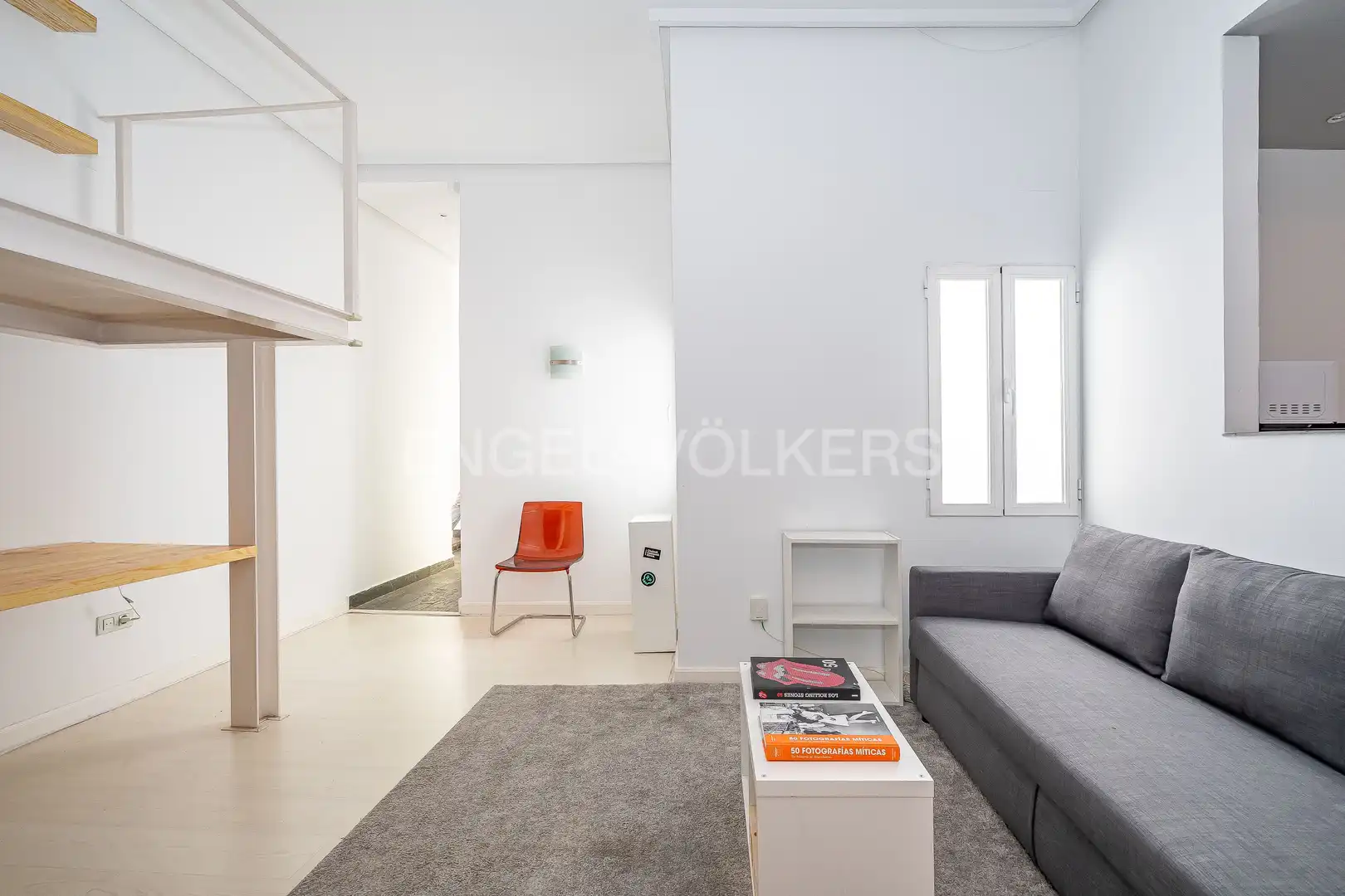 Wohnzimmer von Wohnung zum Verkauf in Madrid mit Heizung und Balkon
