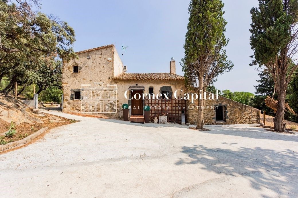 Exterior view of Country house for sale in Palau-saverdera  with Air Conditioner, Heating and Private garden