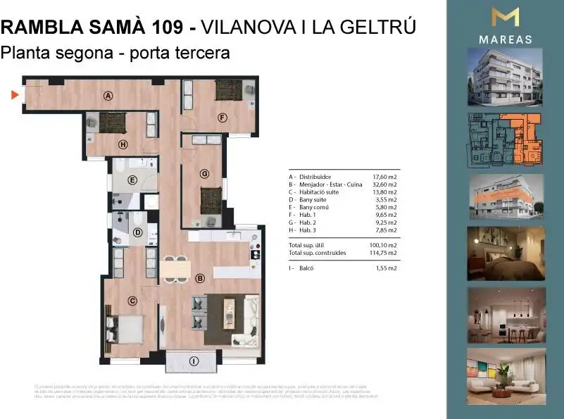 Flat for sale in Vilanova i la Geltrú  with Heating, Storage room and Balcony