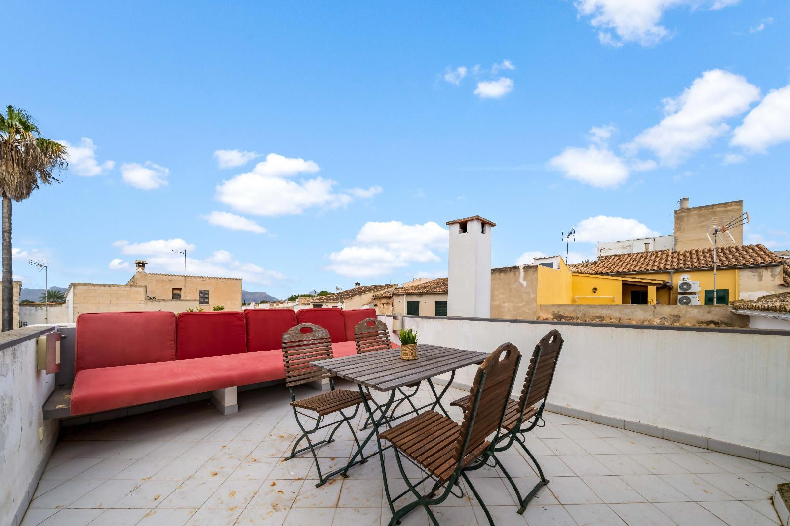 Terrace of Single-family semi-detached for sale in Alcúdia  with Heating, Parquet flooring and Terrace
