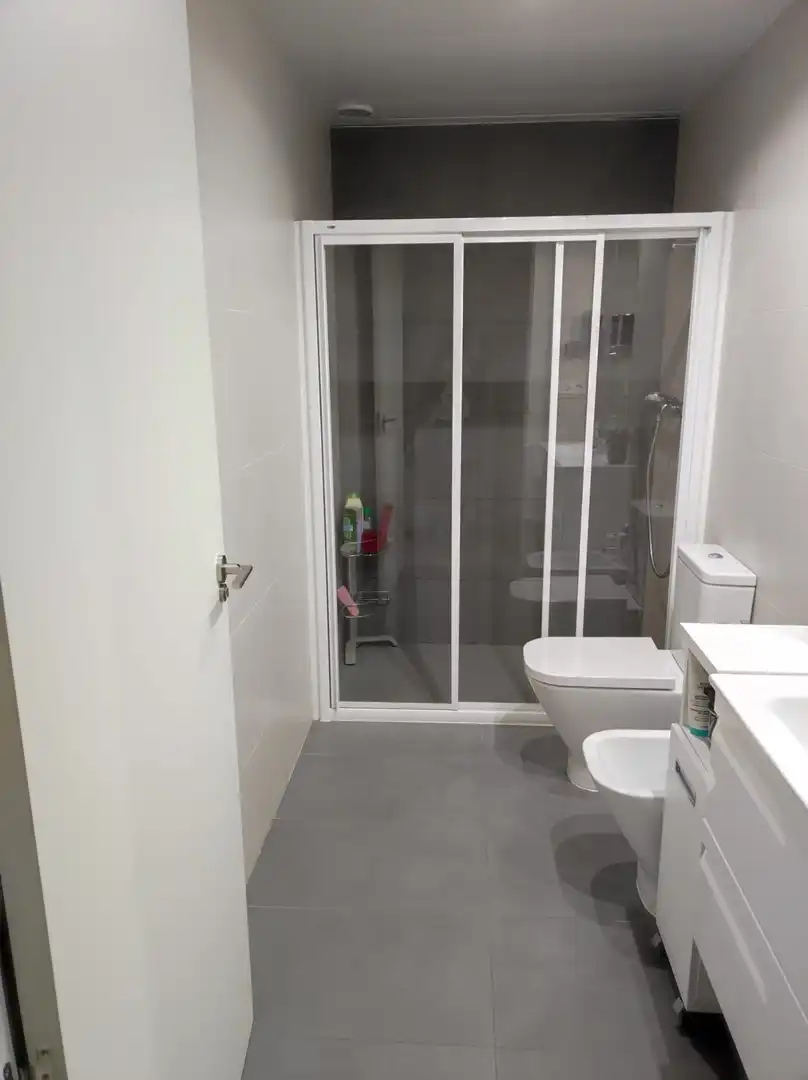 Badezimmer von Wohnung zum Verkauf in Monzón mit Klimaanlage, Heizung und Möbliert