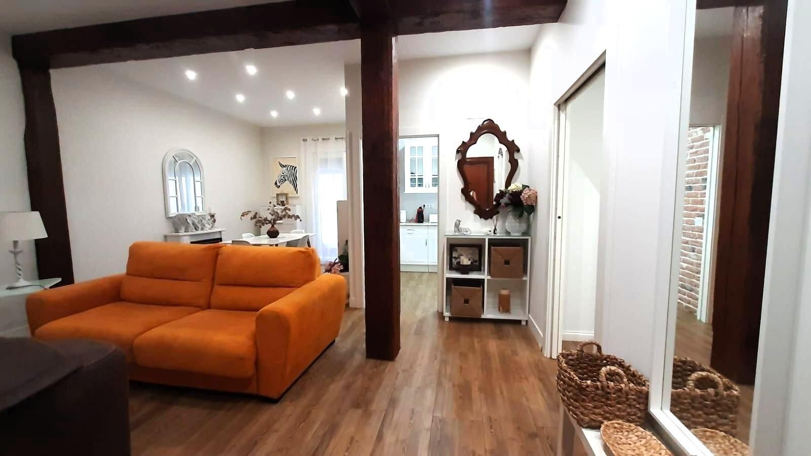 Living room of Flat to rent in Santander  with Heating and Alarm